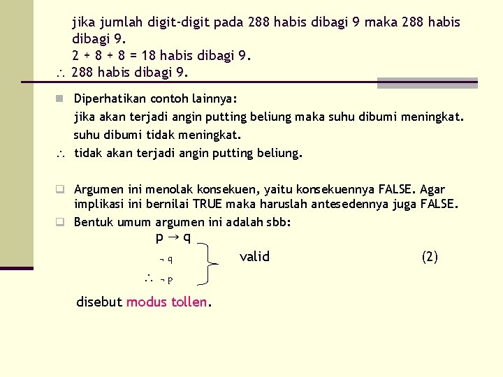 Menerapkan Logika Inferensi dalam Chatbot: Menuju Pengambilan Keputusan yang Lebih Cerdas dan Kontekstual