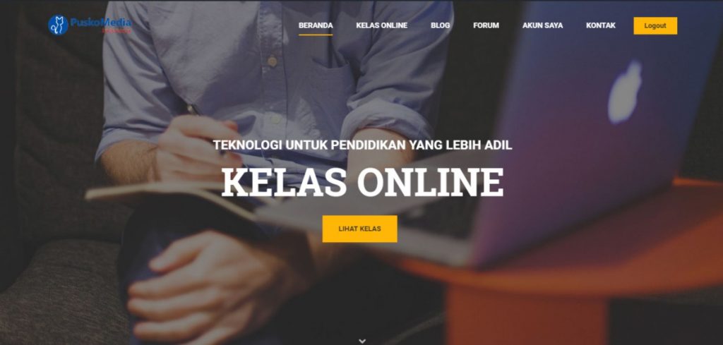 Demo kelas online dari PuskoMedia Indonesia