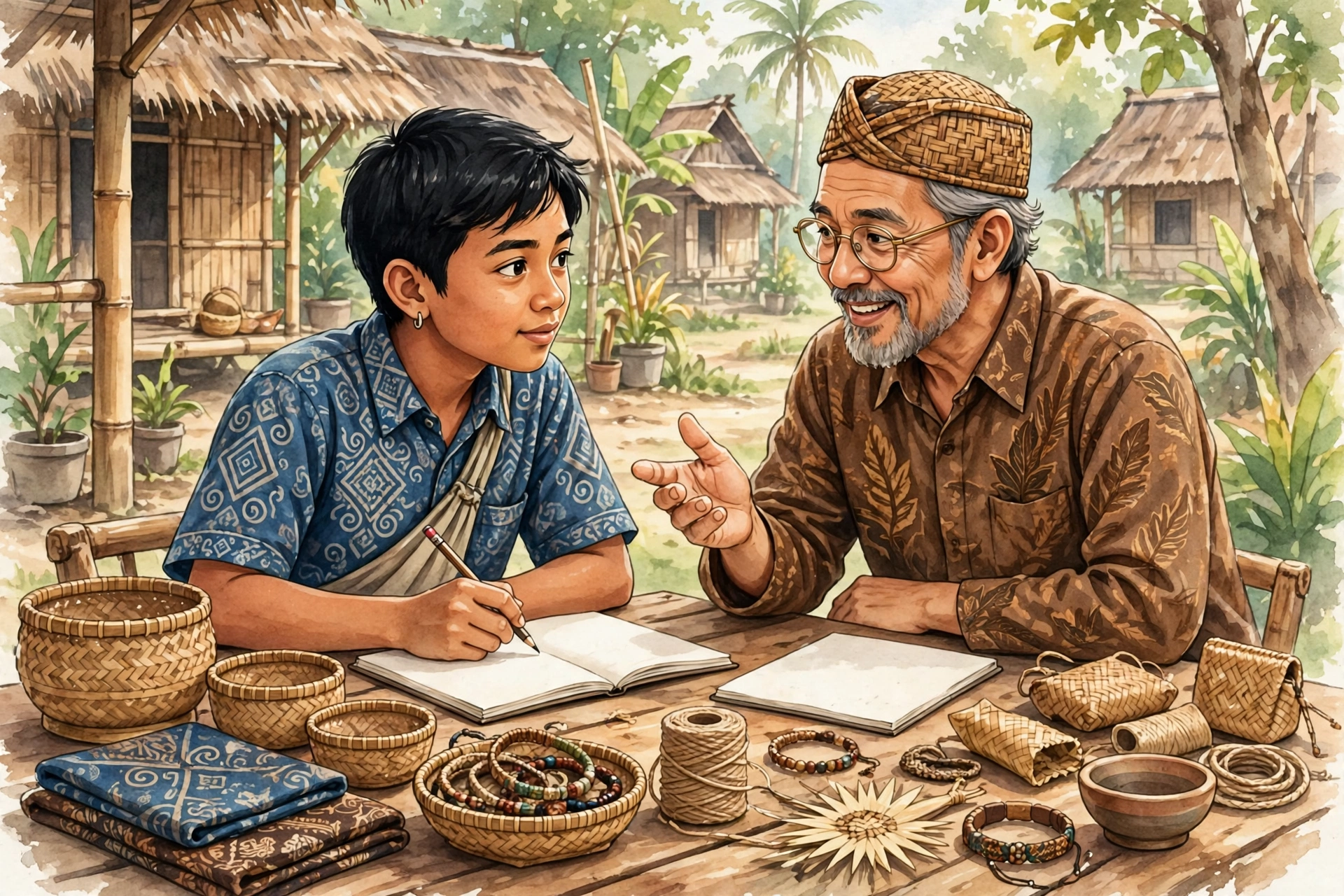 Mentor mendampingan pemuda desa merintis usaha