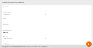 Input data inventaris desa
