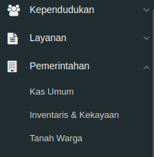 Input inventaris dan kekayaan desa