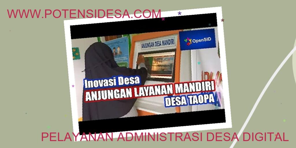 pelayanan administrasi desa berbasis digital