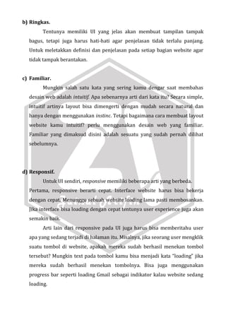 Prinsip Desain Berbasis Pengguna: Kunci Tampilan Web yang Intuitif dan User-Friendly Prinsip Desain Berbasis Pengguna: Kunci Tampilan Web yang Intuitif dan User-Friendly